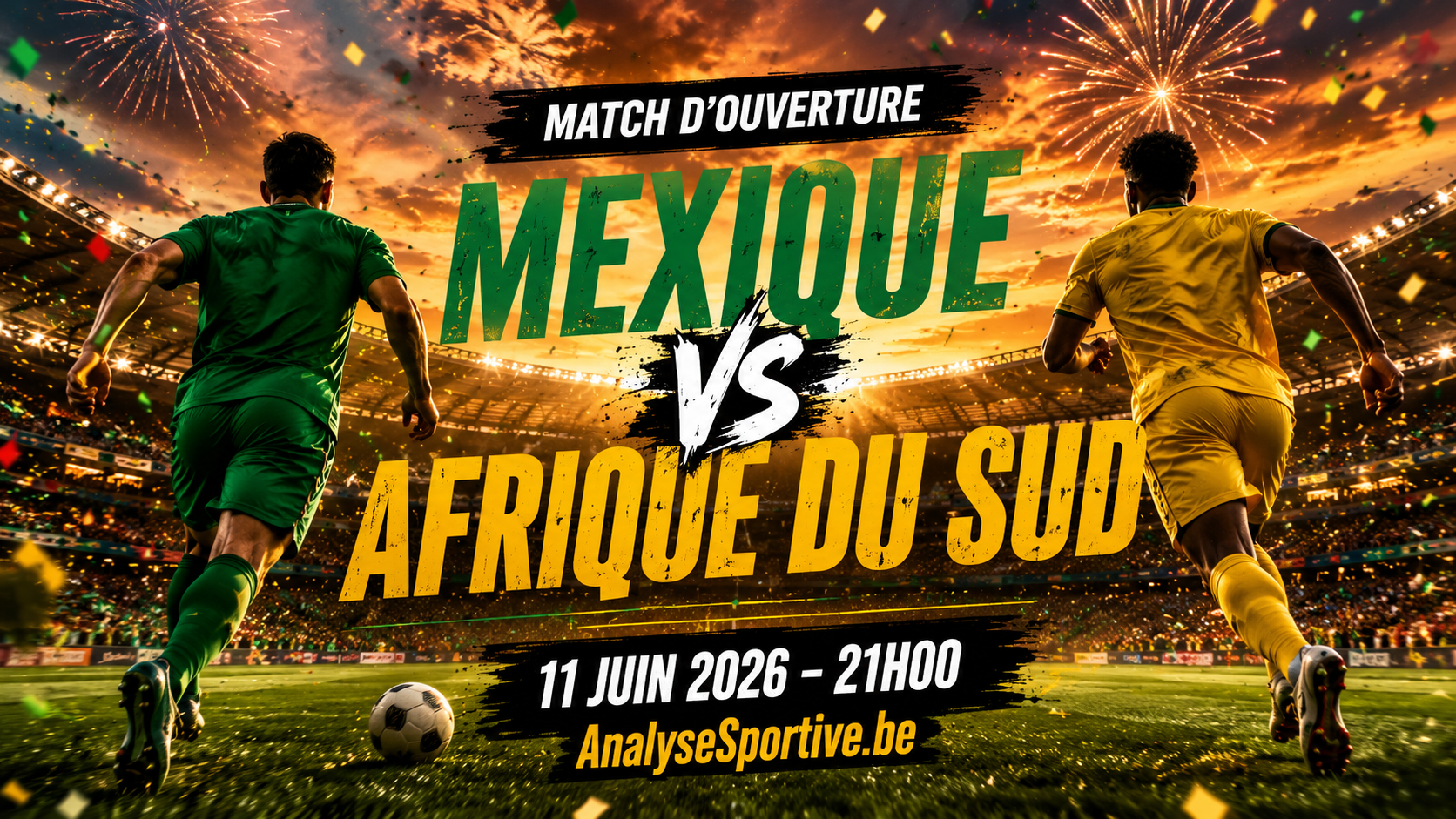 Mexique Afrique du Sud : le choc d'ouverture du Mondial 2026 décrypté