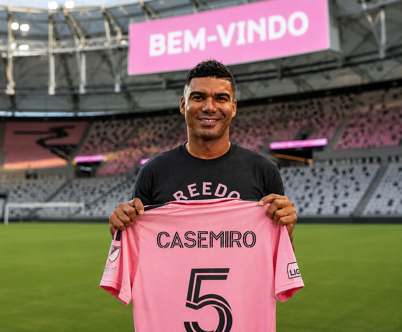 Casemiro Inter Miami : présentation officielle du milieu brésilien avec son nouveau club après son transfert.