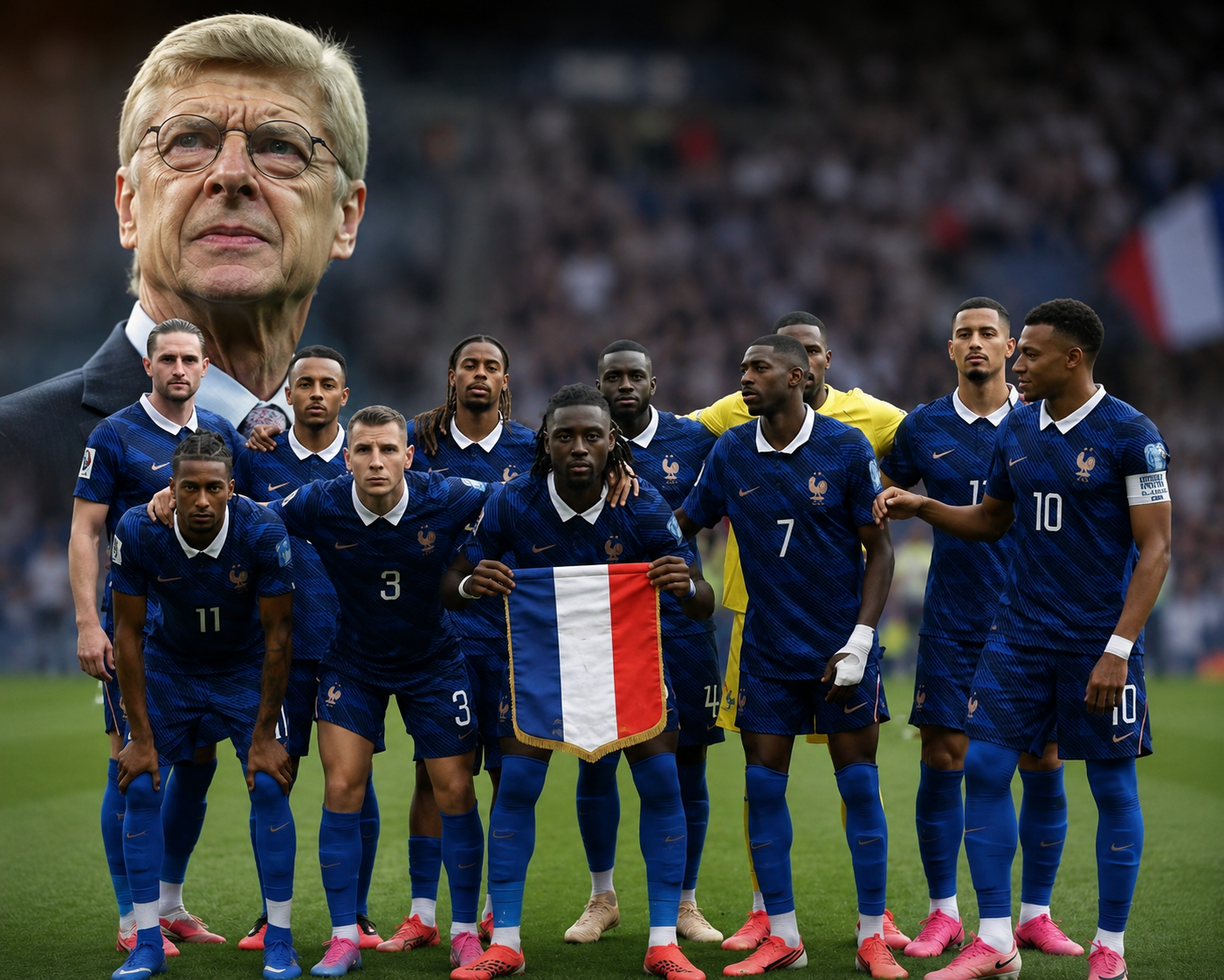 Prophétie Wenger France avec l'équipe de France qualifiée pour les demi-finales de la Coupe du monde 2026