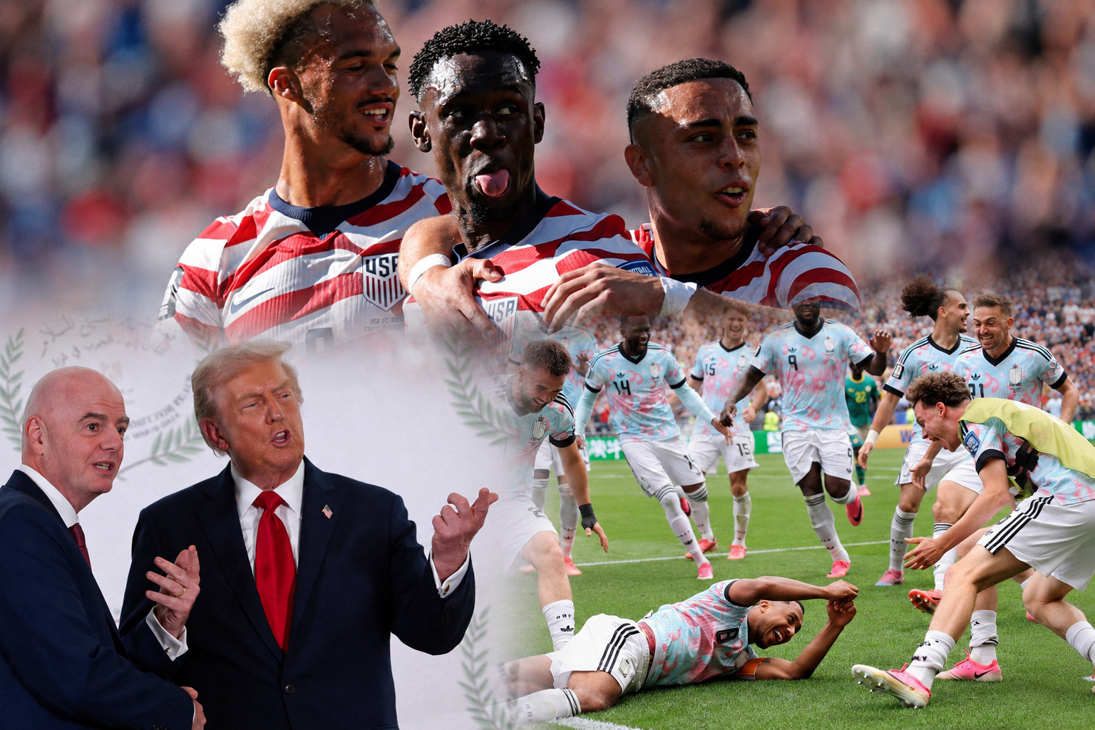 Trump FIFA Balogun avant Belgique USA en 8e de finale du Mondial 2026